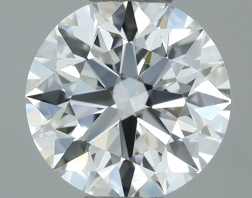 0.5 carat H-VVS2 Excellent cut Natūralus Round Deimantas (1)