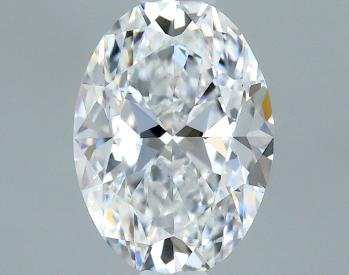 0.5 carat D-VS2 Natūralus Oval Deimantas (1)