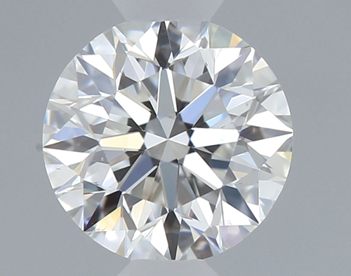 0.5 carat F-SI1 Excellent cut Natūralus Round Deimantas (1)