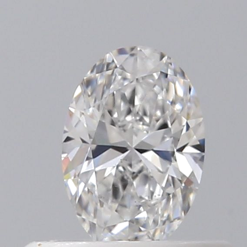 0.33 carat D-VS2 Natūralus Oval Deimantas (1)