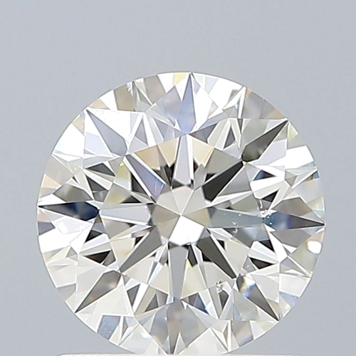 1.01 carat I-SI1 Excellent cut Natūralus Round Deimantas (1)