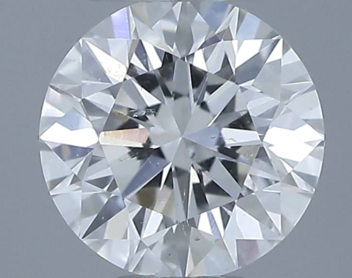 0.46 carat F-SI2 Excellent cut Natūralus Round Deimantas (1)