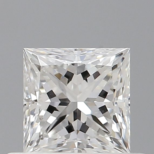 0.54 carat E-VVS1 Natūralus Princess Deimantas (1)