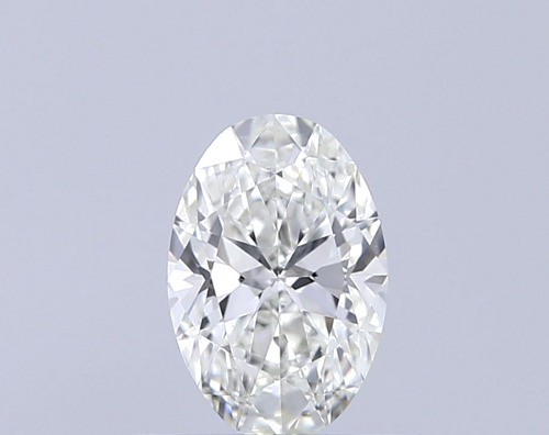 0.5 carat I-VS2 Natūralus Oval Deimantas (1)