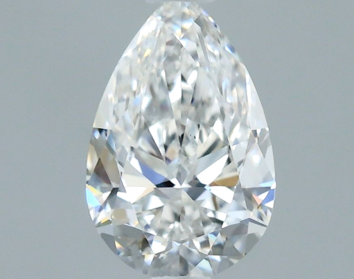 0.56 carat F-VS2 Natūralus Pear Deimantas (1)