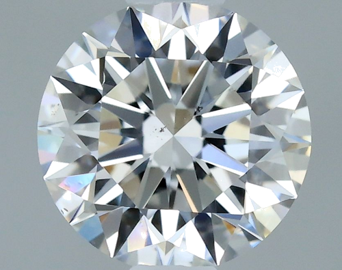 0.5 carat F-SI1 Excellent cut Natūralus Round Deimantas (1)