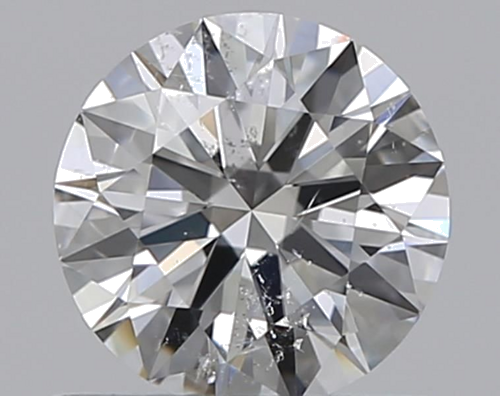 0.51 carat G-SI2 Excellent cut Natūralus Round Deimantas (1)