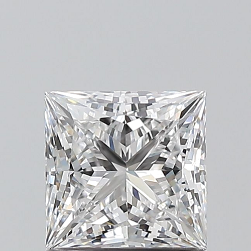 1.01 carat D-VVS2 Natūralus Princess Deimantas (1)