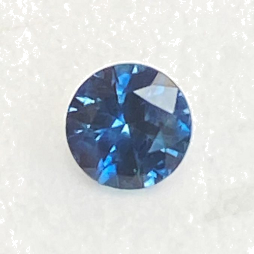 0.45 carat BLUE Round Safyras (1)