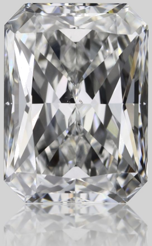 0.82 carat F-VS2 Natūralus Radiant Deimantas (1)