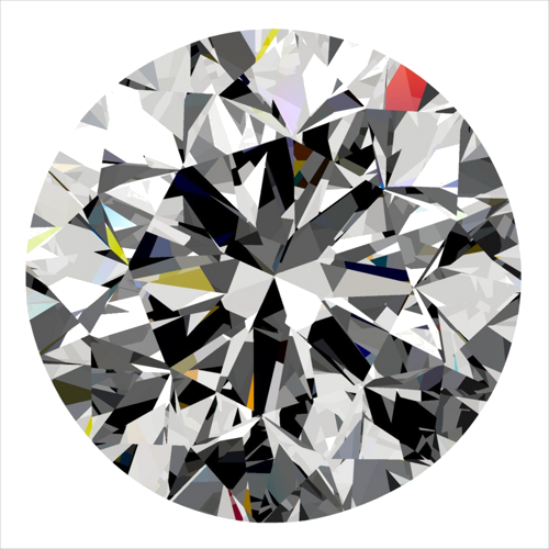 0.3 carat G-VS1 GD cut Natūralus Round Deimantas (1)