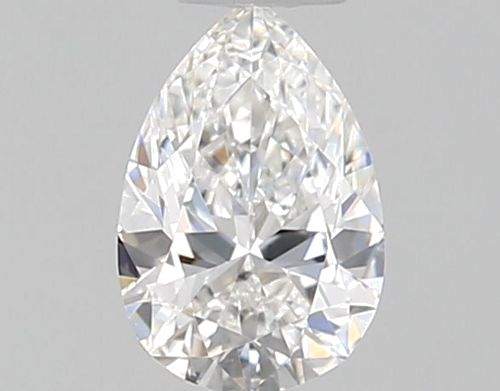 0.25 carat E-VVS1 Natūralus Pear Deimantas (1)