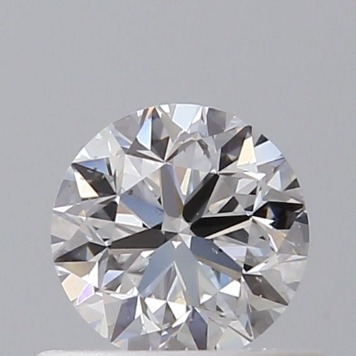 0.46 carat D-SI1 Very Good cut Natūralus Round Deimantas (1)