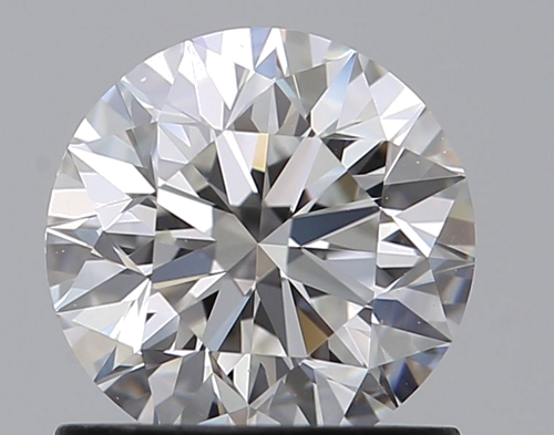 1.01 carat F-VVS1 Excellent cut Natūralus Round Deimantas (1)
