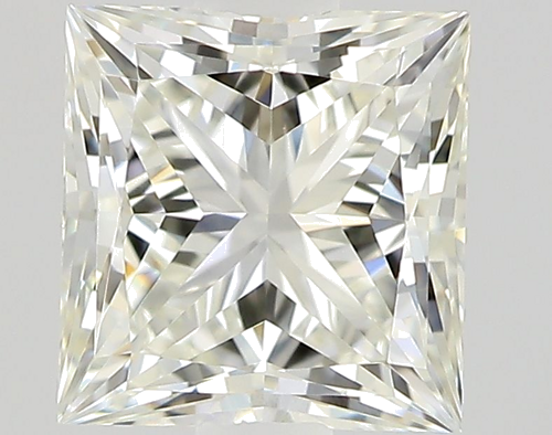 0.5 carat J-VVS2 Natūralus Princess Deimantas (1)