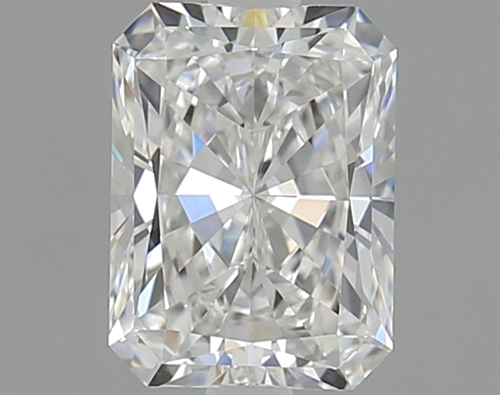 1.0 carat F-VVS2 Natūralus Radiant Deimantas (1)