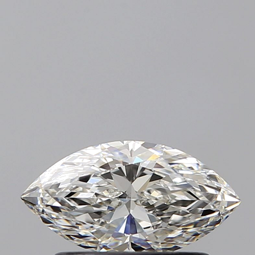 0.6 carat H-SI1 Natūralus Marquise Deimantas (1)