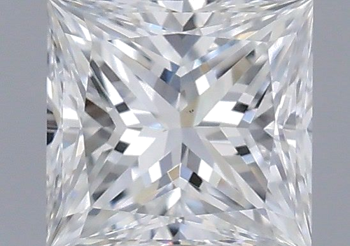 0.4 carat E-VS2 Natūralus Princess Deimantas (1)