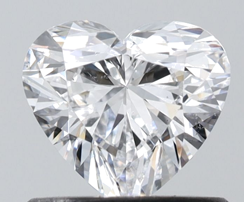 0.61 carat D-SI1 Natūralus Heart Deimantas (1)