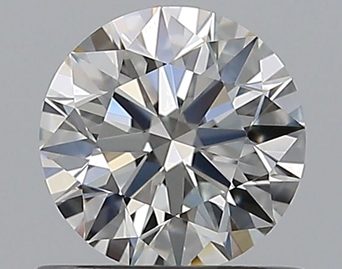 0.69 carat I-IF Excellent cut Natūralus Round Deimantas (1)