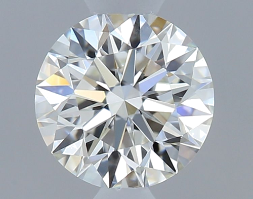 0.38 carat H-IF Excellent cut Natūralus Round Deimantas (1)