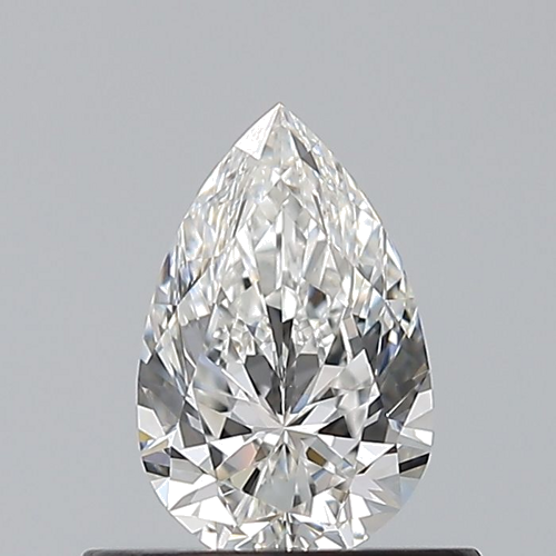 0.5 carat G-VS1 Natūralus Pear Deimantas (1)