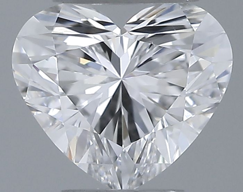 0.5 carat D-VVS1 Natūralus Heart Deimantas (1)