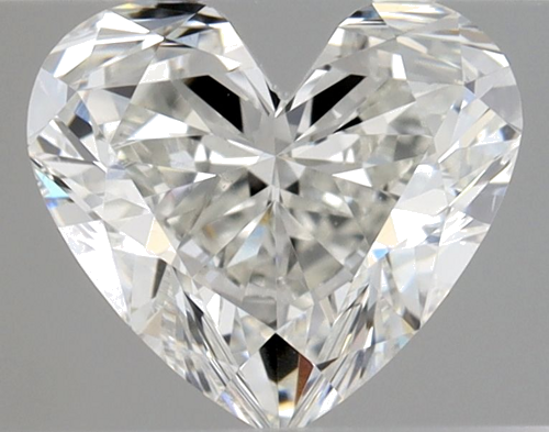 1.0 carat H-SI1 Natūralus Heart Deimantas (1)