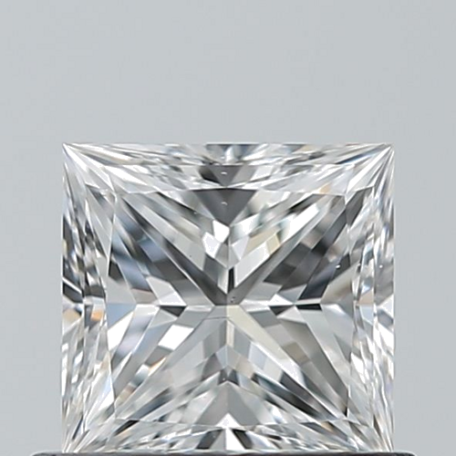 0.7 carat D-VS2 Natūralus Princess Deimantas (1)