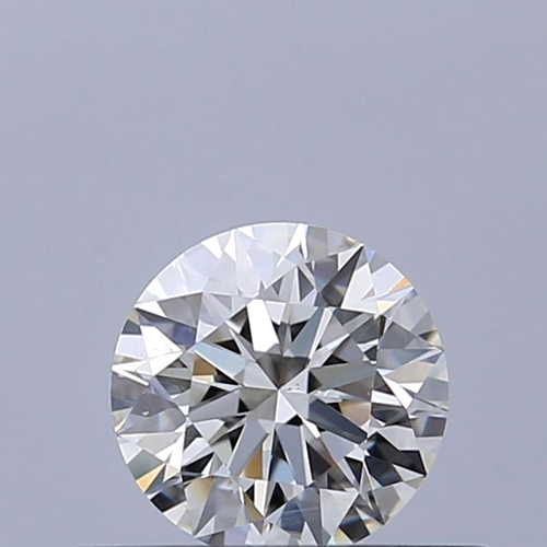 0.39 carat H-SI1 Excellent cut Natūralus Round Deimantas (1)