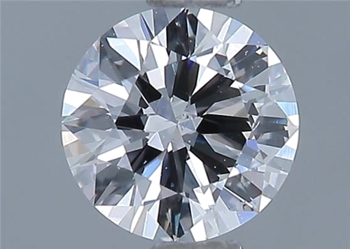 0.52 carat F-SI1 Very Good cut Natūralus Round Deimantas (1)