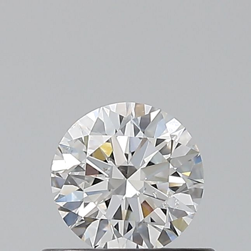 0.5 carat F-SI2 Excellent cut Natūralus Round Deimantas (1)