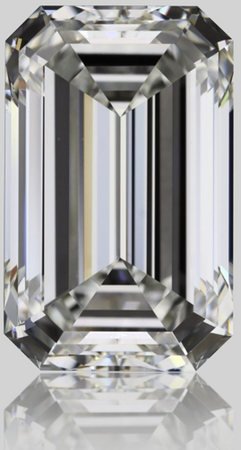 2.01 carat I-VVS1 Natūralus Emerald Deimantas (1)