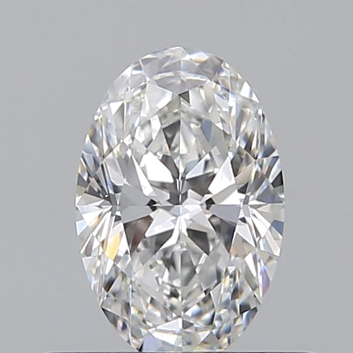 0.5 carat E-VS2 Natūralus Oval Deimantas (1)