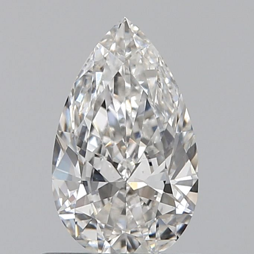 0.6 carat G-VS1 Natūralus Pear Deimantas (1)