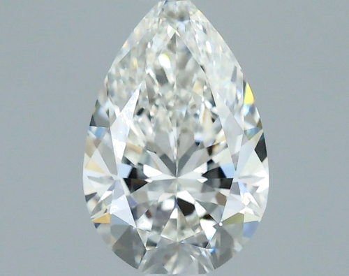 0.5 carat H-VS1 Natūralus Pear Deimantas (1)