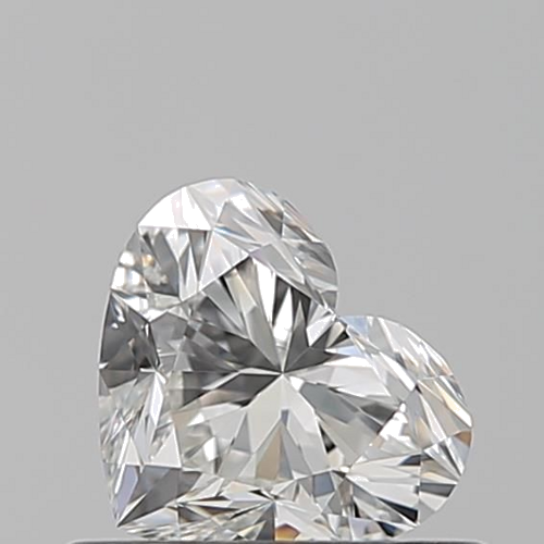 0.5 carat H-VVS2 Natūralus Heart Deimantas (1)
