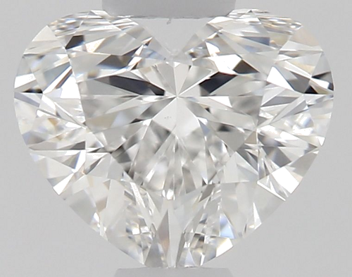 0.5 carat E-VS1 Natūralus Heart Deimantas (1)