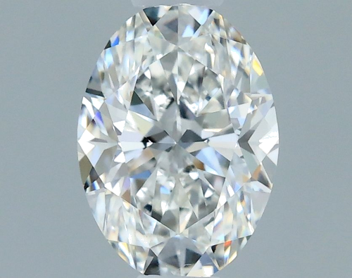 0.5 carat G-VS2 Natūralus Oval Deimantas (1)