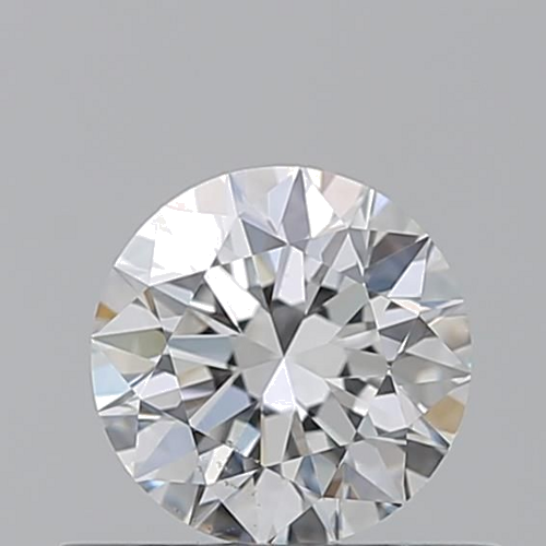 0.51 carat F-SI1 Excellent cut Natūralus Round Deimantas (1)