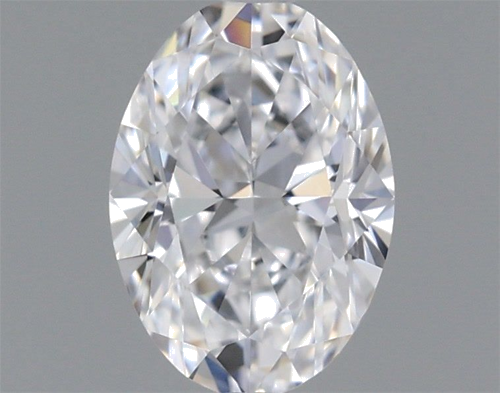0.5 carat D-VVS2 Natūralus Oval Deimantas (1)