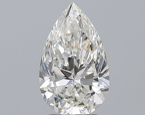 2.51 carat H-IF Natūralus Pear Deimantas (1)