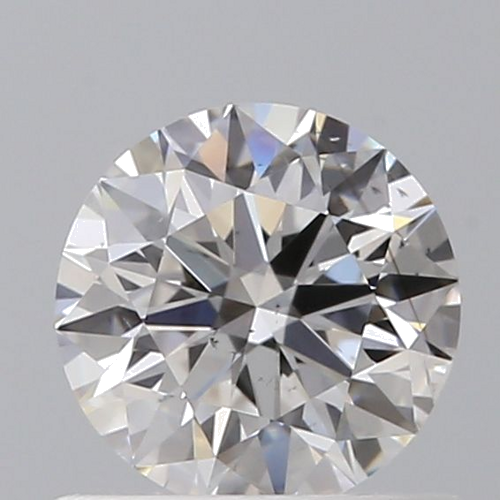 0.6 carat G-SI2 Excellent cut Natūralus Round Deimantas (1)