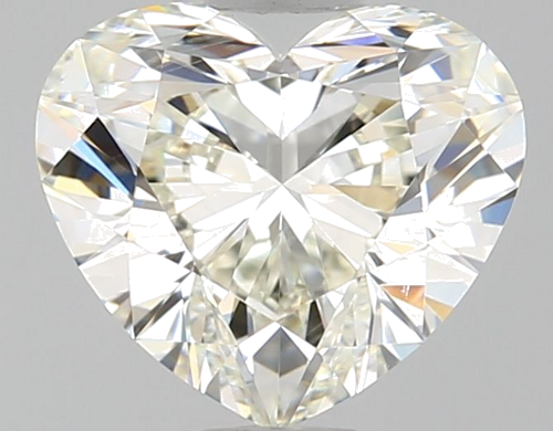 1.0 carat K-SI1 Natūralus Heart Deimantas (1)