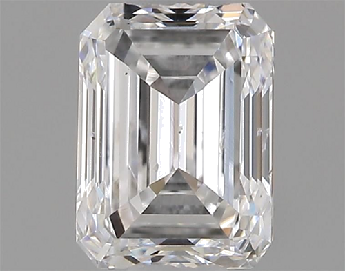 0.4 carat F-SI1 Natūralus Emerald Deimantas (1)