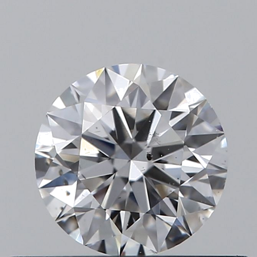 0.4 carat F-SI2 Excellent cut Natūralus Round Deimantas (1)