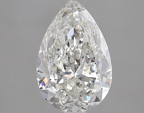 2.02 carat I-SI2 Natūralus Pear Deimantas (1)