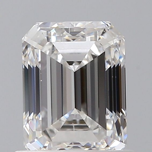 0.9 carat F-SI2 Natūralus Emerald Deimantas (1)