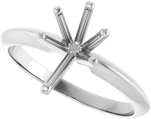 Sužadėtuvių Žiedas „Lightweight Solitaire“ 585 Baltojo Aukso Pear Shape 10mm x 6mm (5)