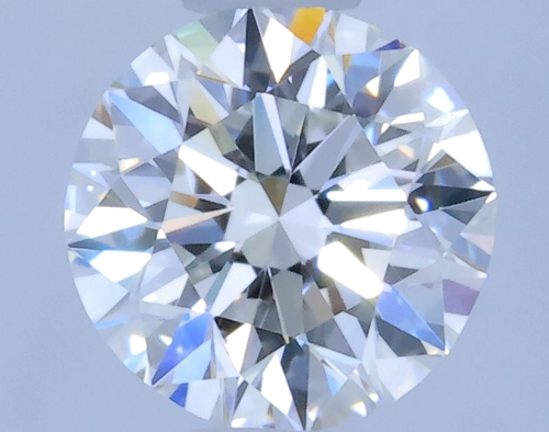 0.5 carat F-VVS1 Excellent cut Natūralus Round Deimantas (1)